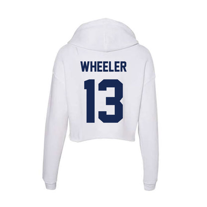 Dayton - NCAA Women's Basketball : Shannon Wheeler - Women's Crop Fleece Hoodie-1