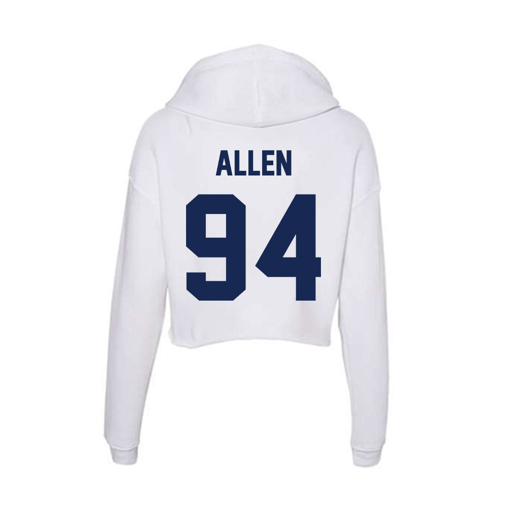 Dayton - NCAA Football : Joel Allen - Women's Crop Fleece Hoodie-1