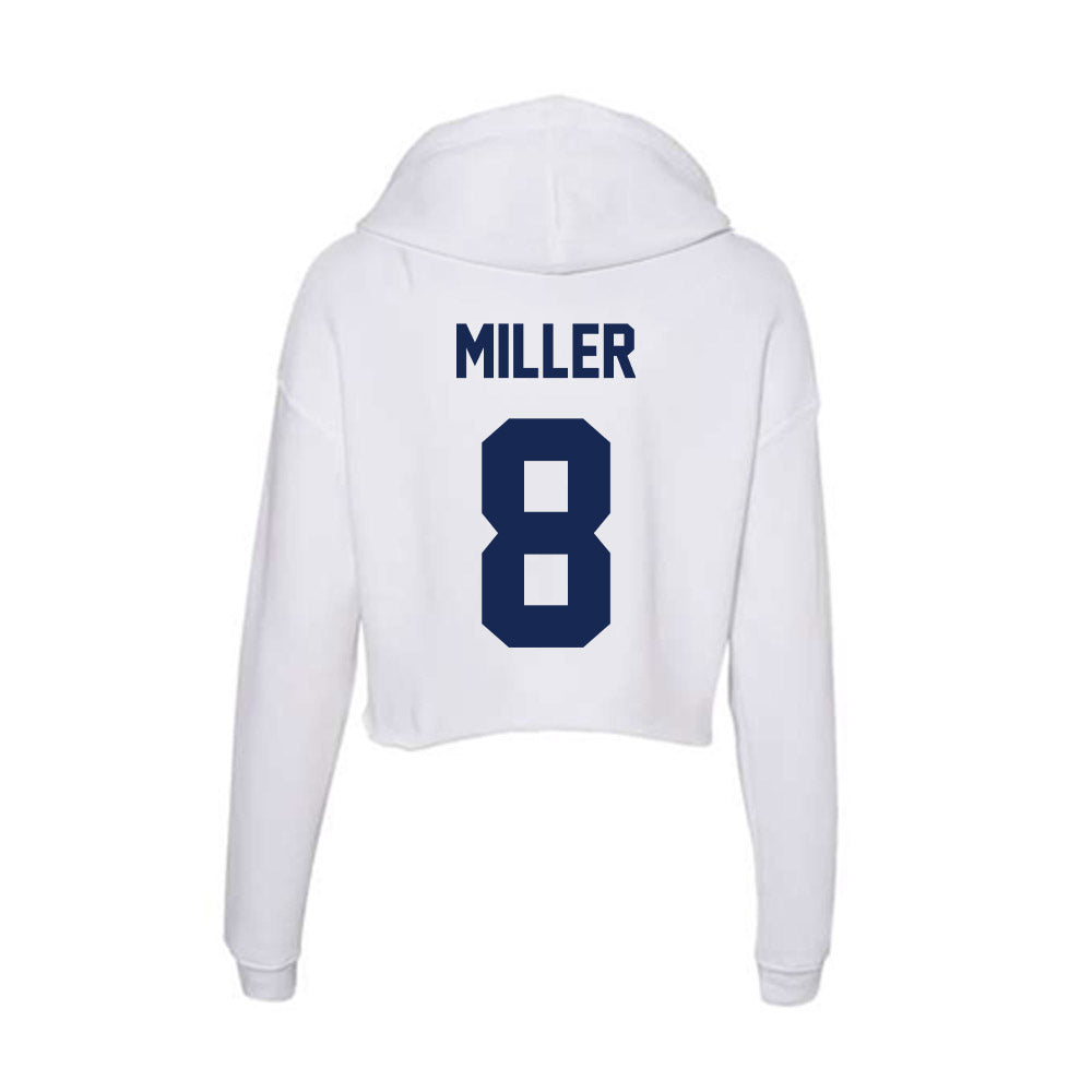 Dayton - NCAA Women's Volleyball : Alyssa Miller - Women's Crop Fleece Hoodie-1