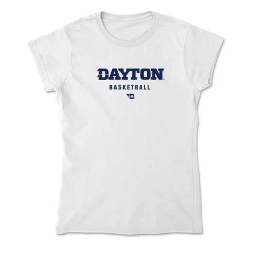 Dayton - NCAA Men's Basketball : Amael L'Etang - Soft Style Women’s T-Shirt-0