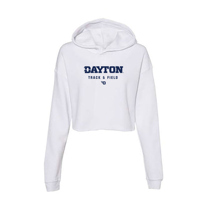 Dayton - NCAA Women's Track & Field : Autumn Price - Women's Crop Fleece Hoodie-0