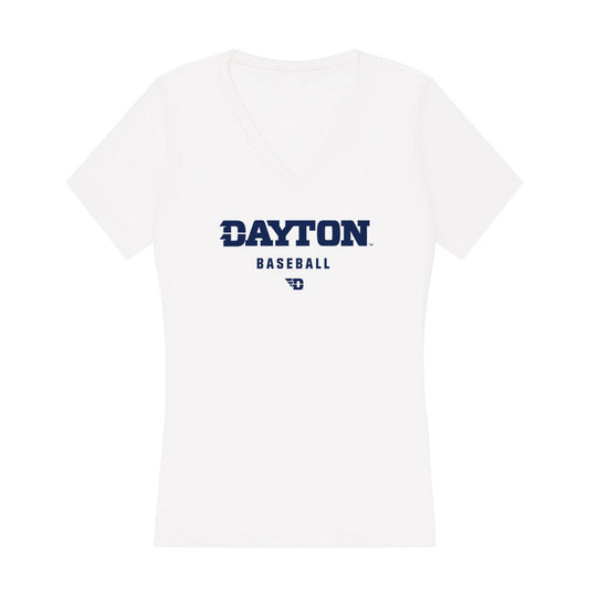 Dayton - NCAA Baseball : Alejandro Cazorla Granados - Women's V-Neck T-Shirt-0
