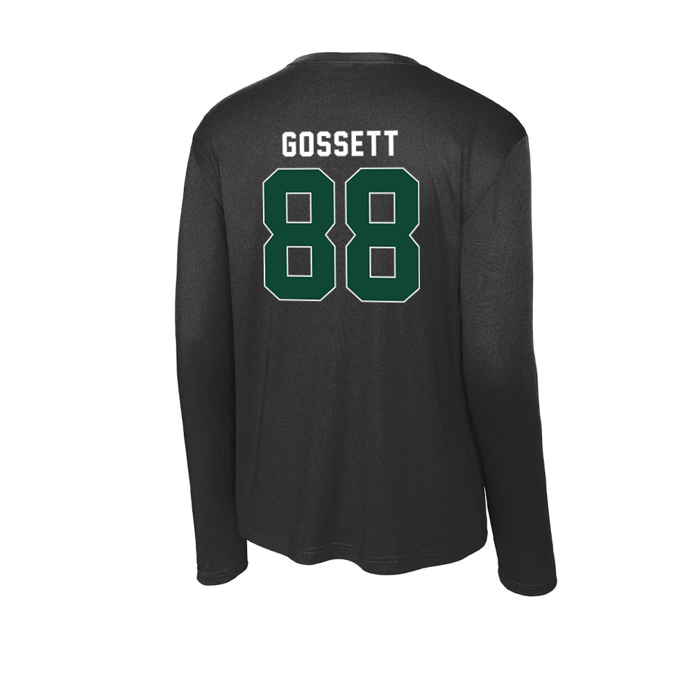 Ohio - NCAA Football : Caleb Gossett - Activewear Long Sleeve T-Shirt-1