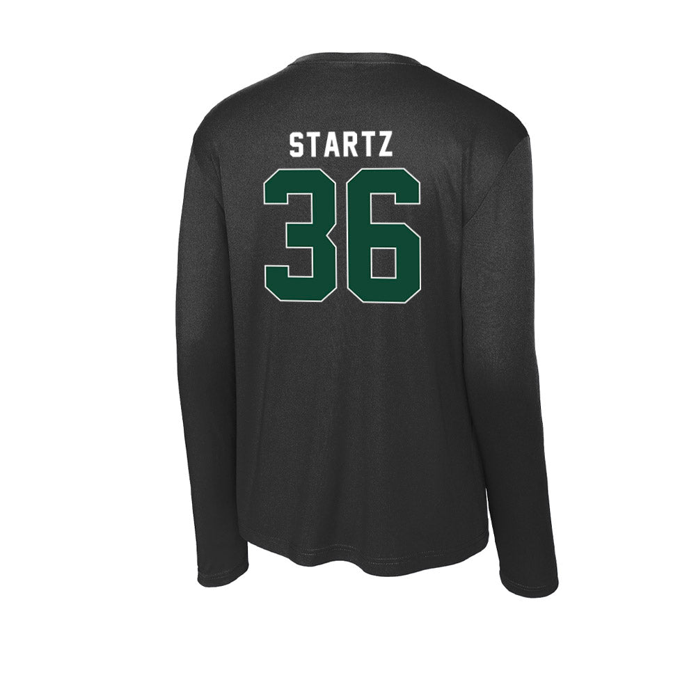 Ohio - NCAA Football : Parker Startz - Activewear Long Sleeve T-Shirt-1