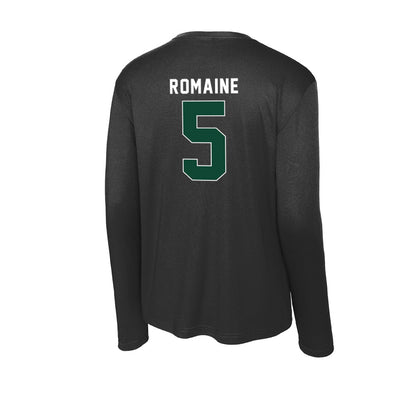 Ohio - NCAA Men's Ice Hockey : Chris Romaine - Activewear Long Sleeve T-Shirt-1