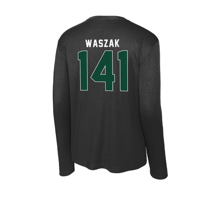 Ohio - NCAA Wrestling : Aidan Waszak - Activewear Long Sleeve T-Shirt-1