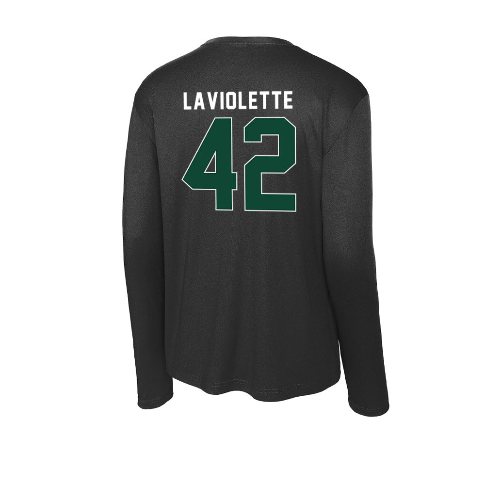 Ohio - NCAA Baseball : Brady LaViolette - Activewear Long Sleeve T-Shirt-1