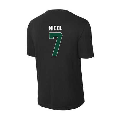 Ohio - NCAA Men's Basketball : Ben Nicol - Activewear T-Shirt-1