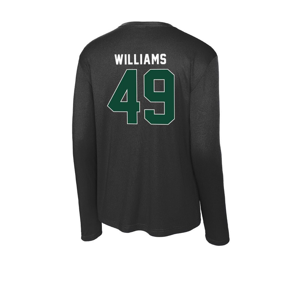 Ohio - NCAA Football : Xavier Williams - Activewear Long Sleeve T-Shirt-1