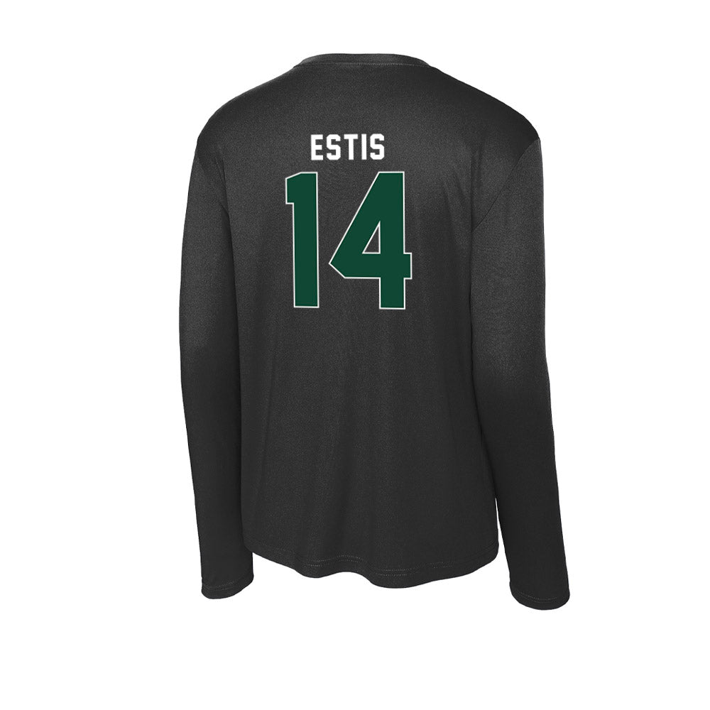 Ohio - NCAA Men's Basketball : Ben Estis - Activewear Long Sleeve T-Shirt-1