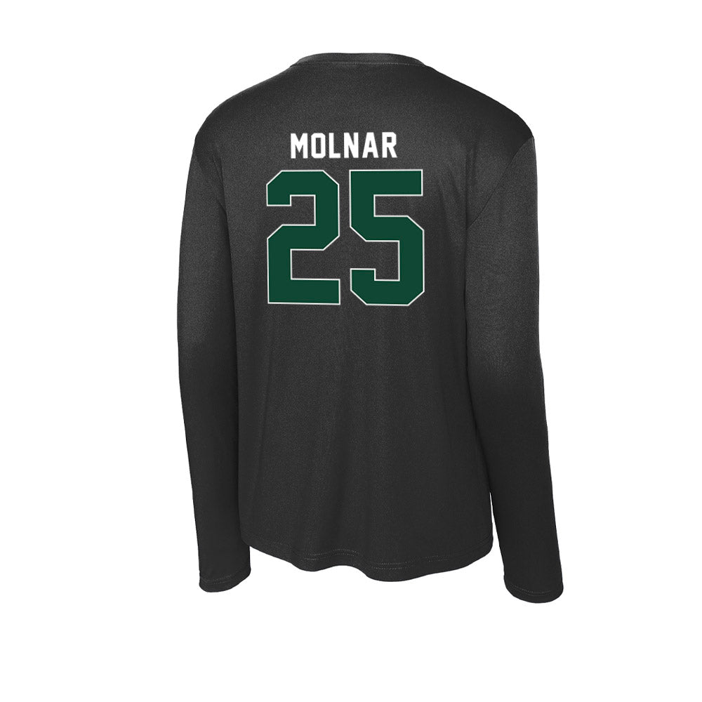 Ohio - NCAA Football : Michael Molnar - Activewear Long Sleeve T-Shirt-1