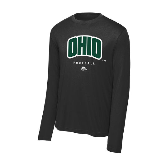 Ohio - NCAA Football : Nick Poulos - Activewear Long Sleeve T-Shirt-0