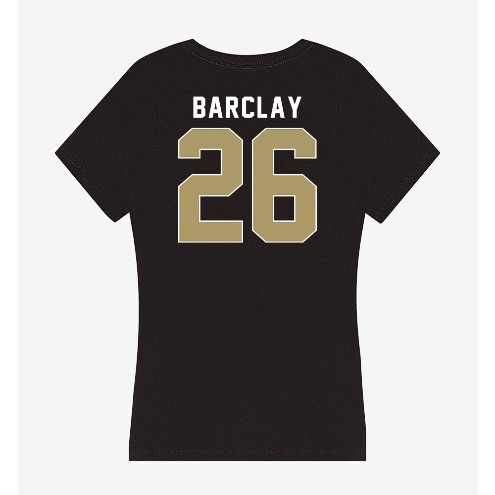 UNC Charlotte - NCAA Men's Soccer : Jemone Barclay - Women's V-Neck T-Shirt-1