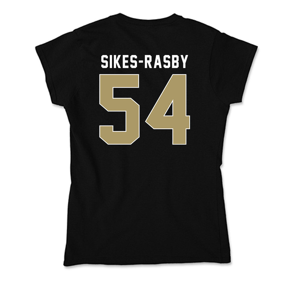 UNC Charlotte - NCAA Football : Isaac Sikes-Rasby - Soft Style Women’s T-Shirt-1