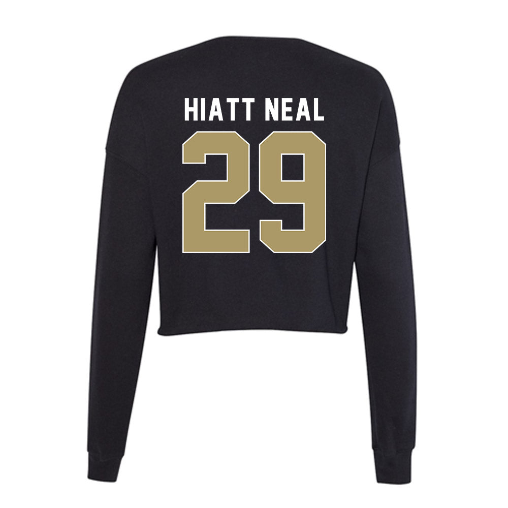 UNC Charlotte - NCAA Football : Maguire Hiatt Neal - Women's Cropped Crew Fleece-1