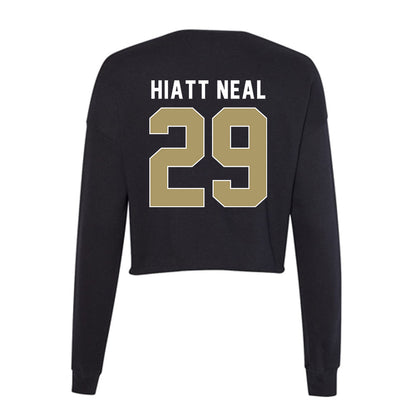 UNC Charlotte - NCAA Football : Maguire Hiatt Neal - Women's Cropped Crew Fleece-1