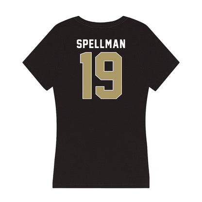 UNC Charlotte - NCAA Football : Donovan Spellman - Women's V-Neck T-Shirt-1