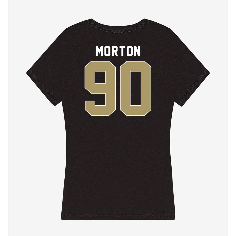 UNC Charlotte - NCAA Football : Chris Morton - Women's V-Neck T-Shirt-1