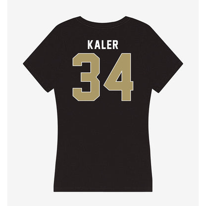 UNC Charlotte - NCAA Baseball : Tanner Kaler - Women's V-Neck T-Shirt-1