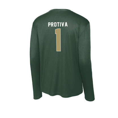 UNC Charlotte - NCAA Women's Soccer : Emily Protiva - Performance Long Sleeve T-Shirt