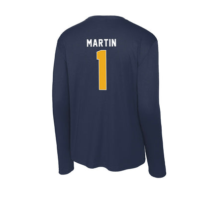 Kent State - NCAA Football : Da'Shawn Martin - Activewear Long Sleeve T-Shirt-1