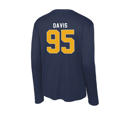 Kent State - NCAA Football : Jelani Davis - Activewear Long Sleeve T-Shirt-1