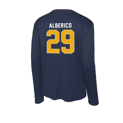  - NCAA Baseball : Alex Alberico - Activewear Long Sleeve T-Shirt-1