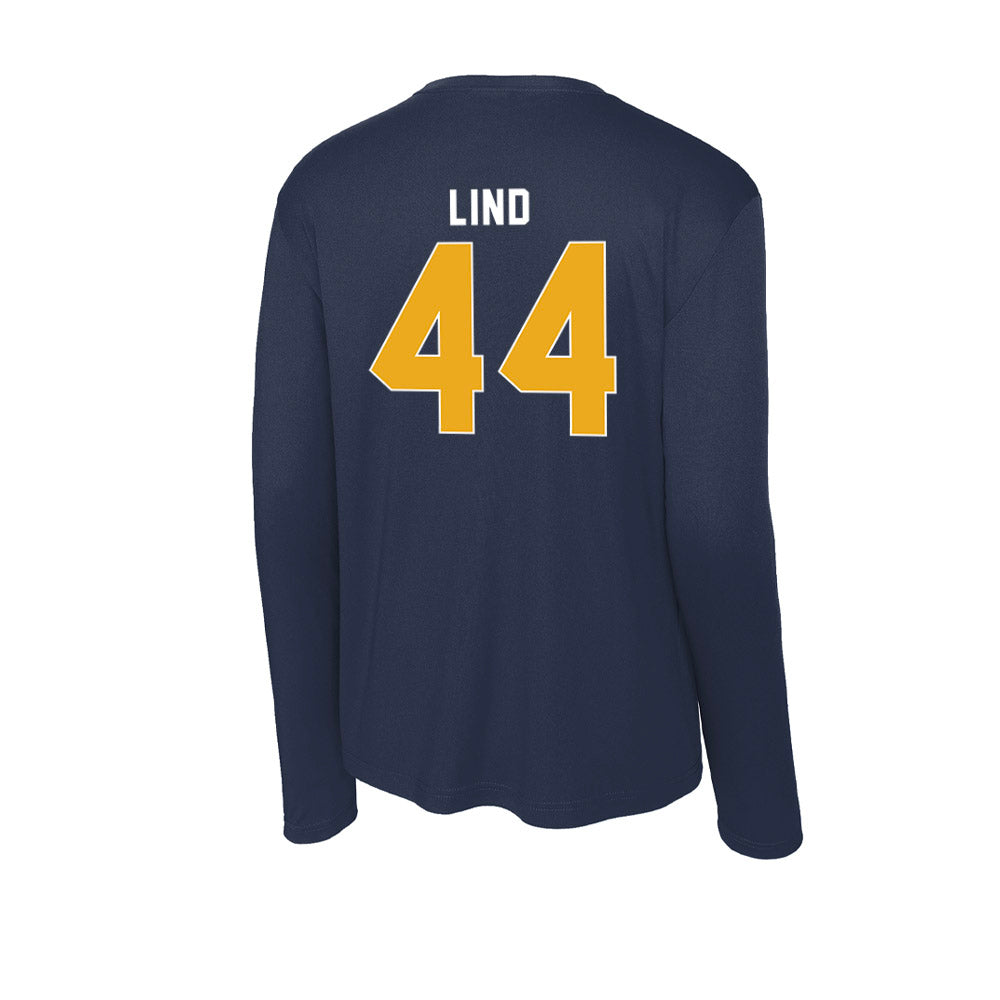 Kent State - NCAA Baseball : Parker Lind - Activewear Long Sleeve T-Shirt-1