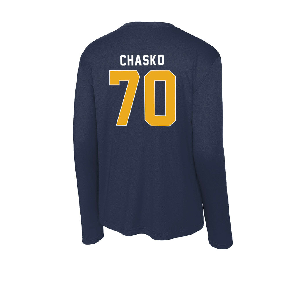 Kent State - NCAA Football : Hudson Chasko - Activewear Long Sleeve T-Shirt-1