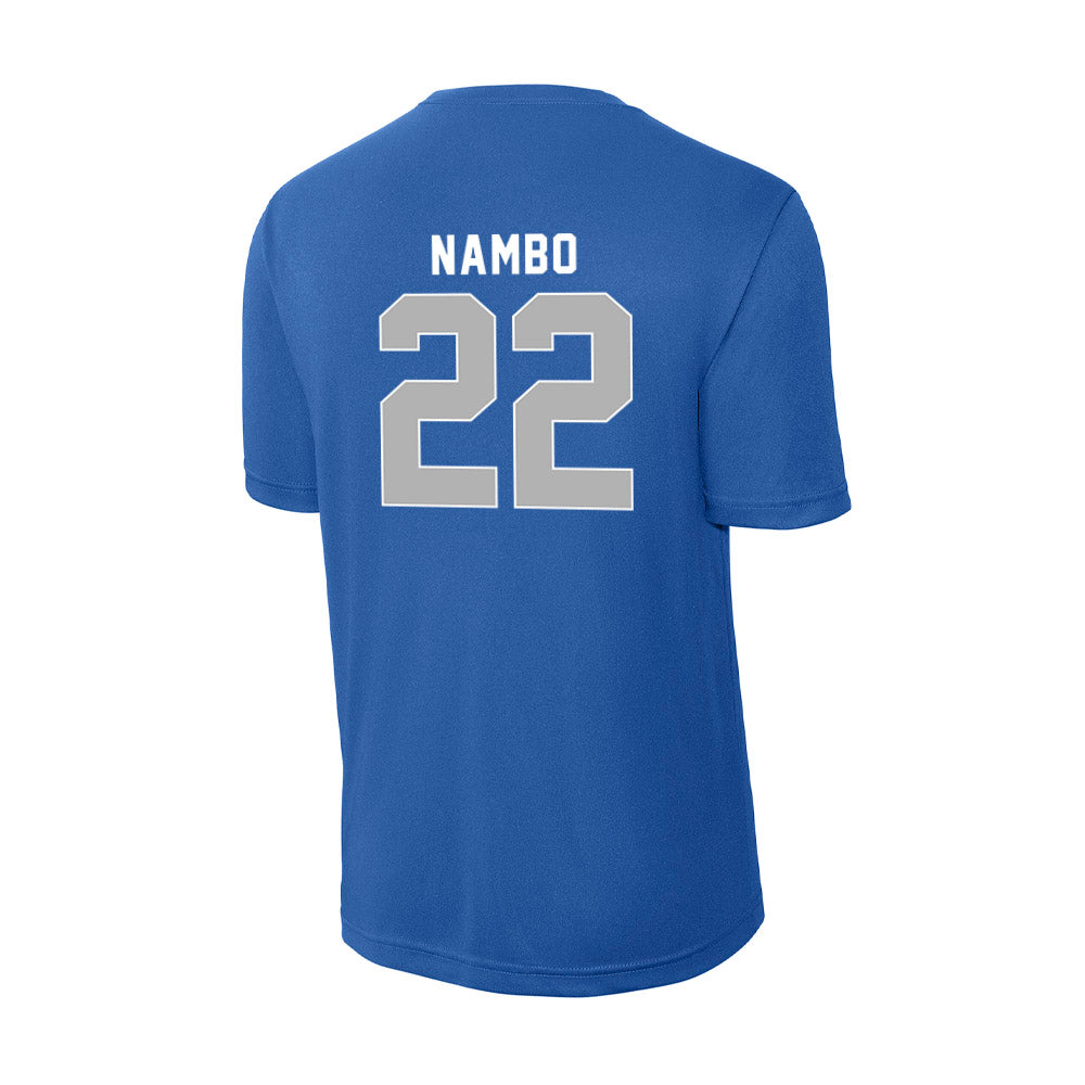 Drake - NCAA Men's Soccer : Valdemar Nambo - Activewear T-Shirt-1