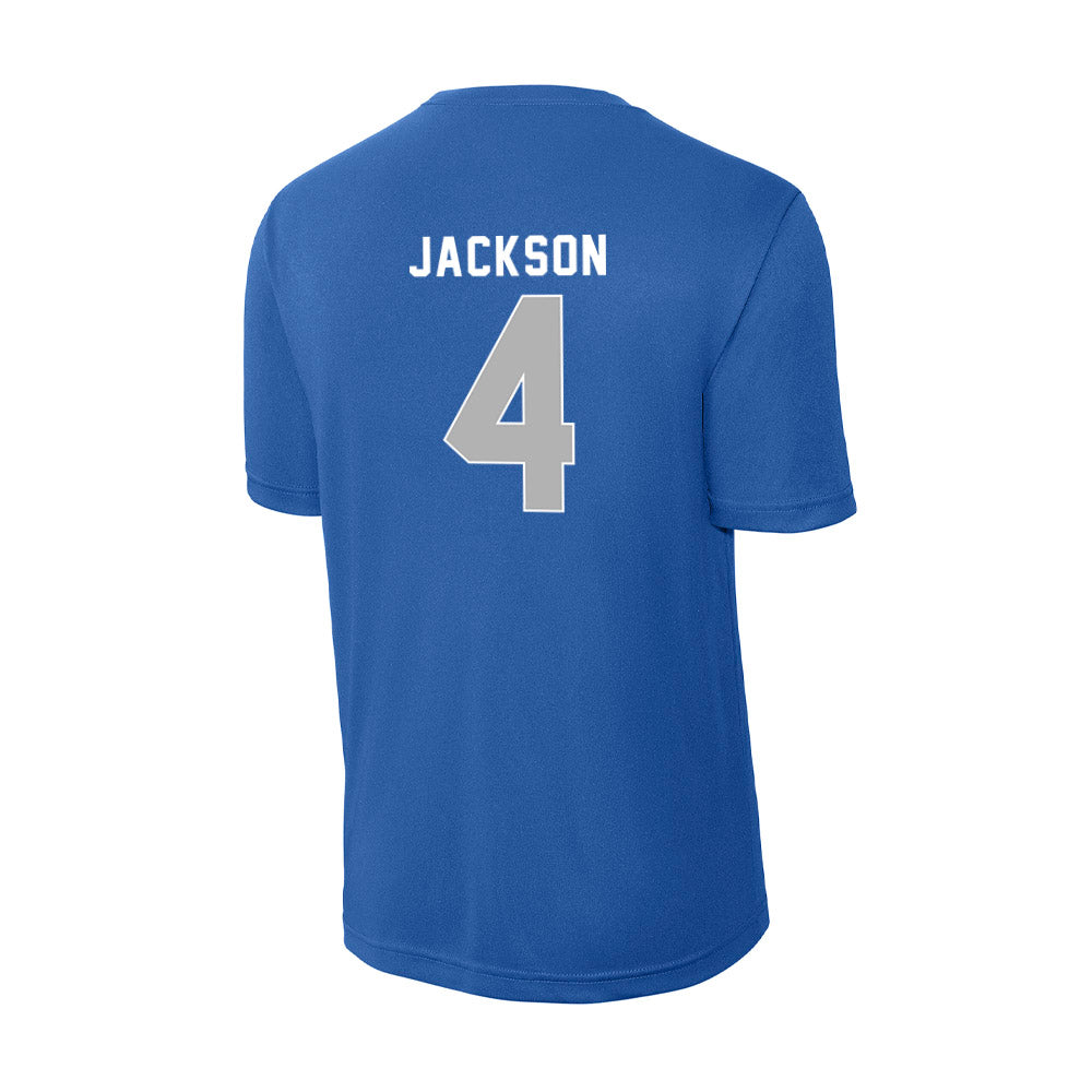 Drake - NCAA Men's Basketball : Isaiah Jackson - Activewear T-Shirt-1