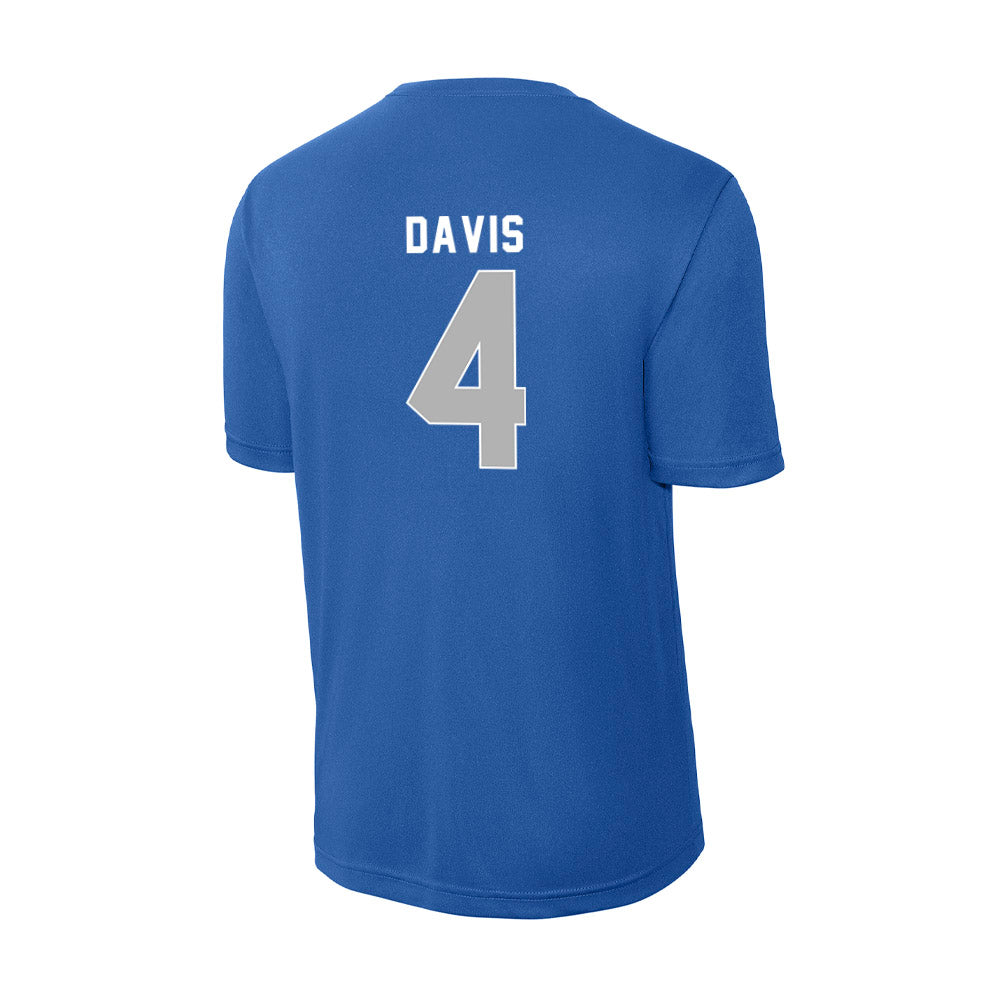 Drake - NCAA Women's Volleyball : Aniyah Davis - Activewear T-Shirt-1