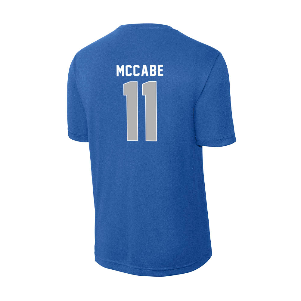 Drake - NCAA Women's Basketball : Peyton McCabe - Activewear T-Shirt-1