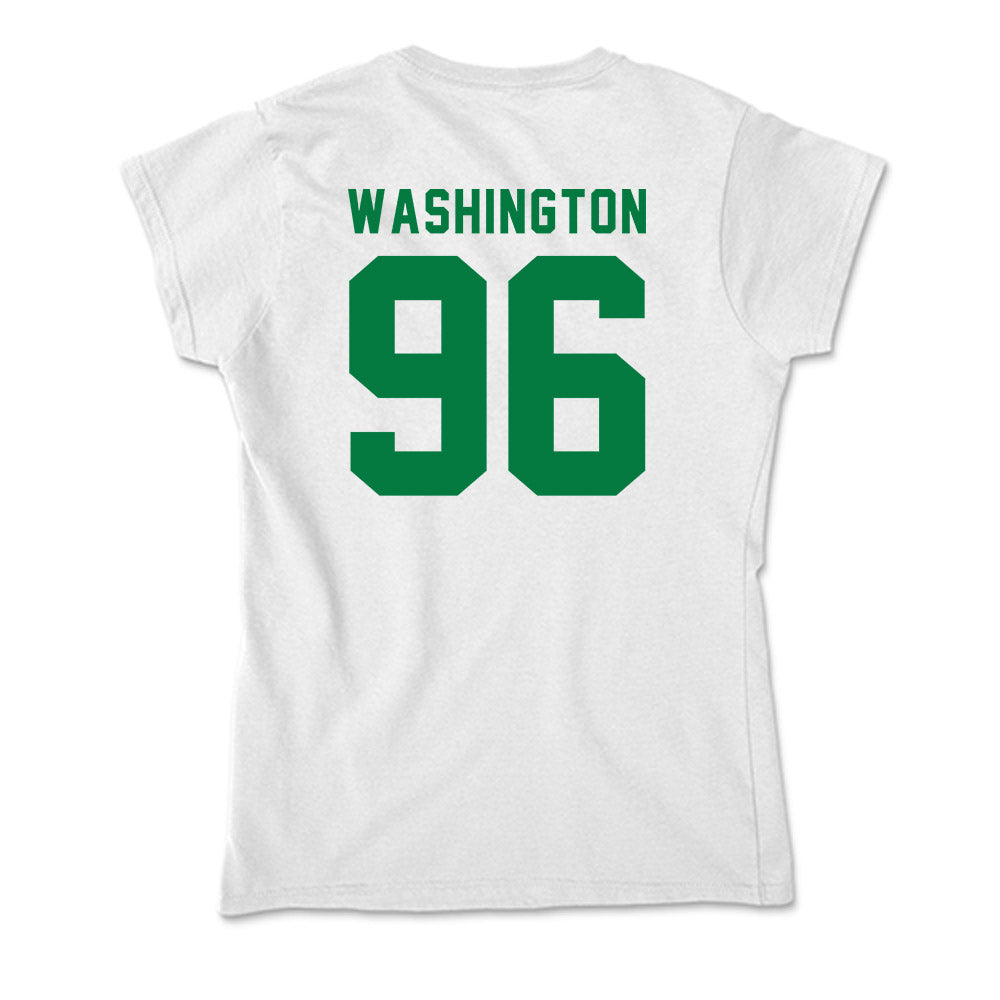 OKBU - NCAA Football : Noah Washington - Soft Style Women’s T-Shirt-1