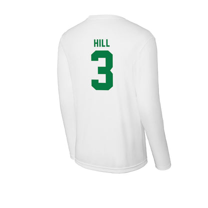 OKBU - NCAA Baseball : Isaac Hill - Activewear Long Sleeve T-Shirt-1
