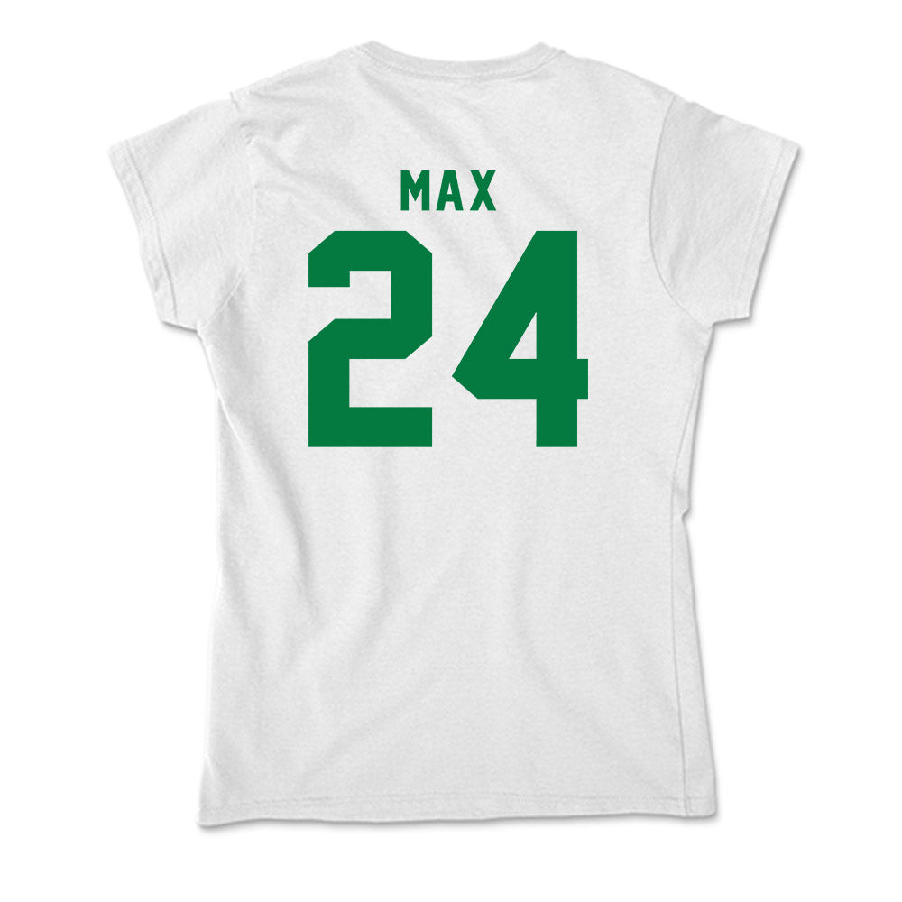 OKBU - NCAA Softball : Morgan Max - Soft Style Women’s T-Shirt-1