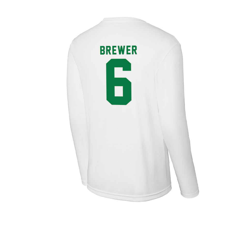 OKBU - NCAA Baseball : Jordan Brewer - Activewear Long Sleeve T-Shirt