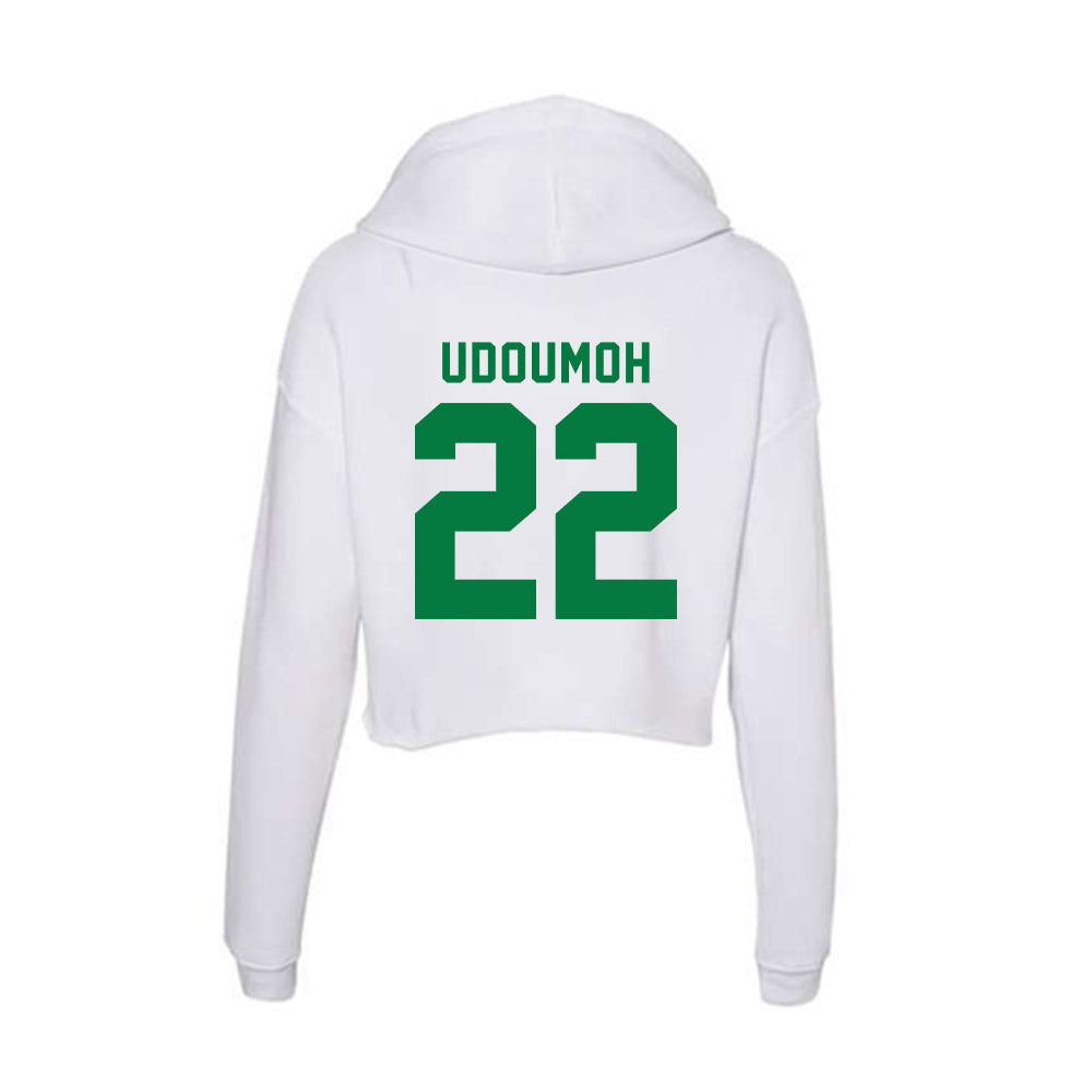 OKBU - NCAA Men's Basketball : Joshua Udoumoh - Women's Crop Fleece Hoodie-1