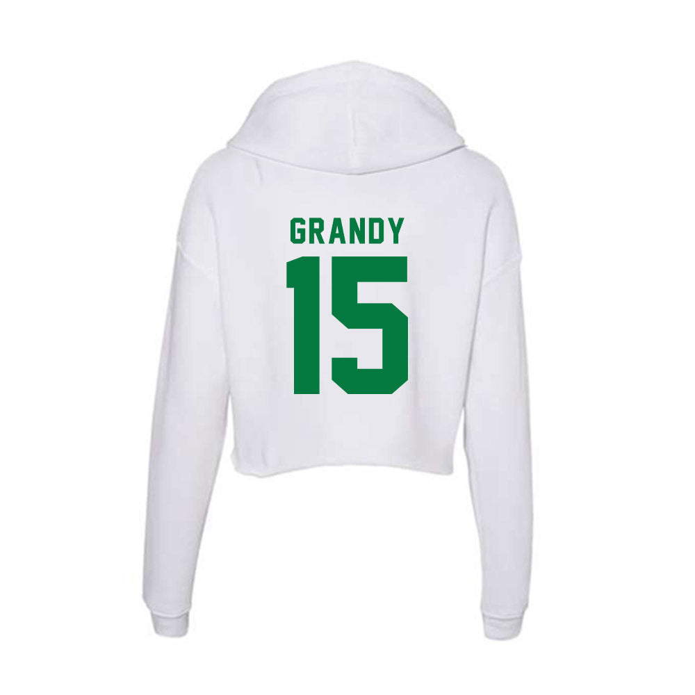 OKBU - NCAA Football : Michael Grandy - Women's Crop Fleece Hoodie-1