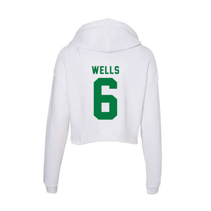 OKBU - NCAA Softball : Greenlee Wells - Women's Crop Fleece Hoodie-1