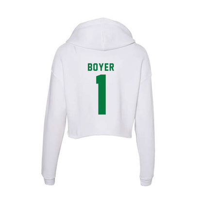 OKBU - NCAA Women's Volleyball : Emily Boyer - Women's Crop Fleece Hoodie-1