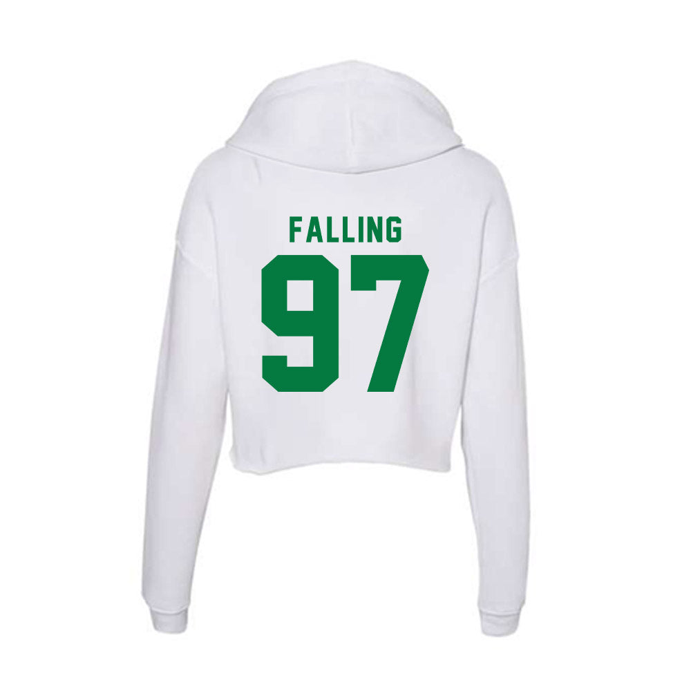 OKBU - NCAA Football : Carter Falling - Women's Crop Fleece Hoodie-1