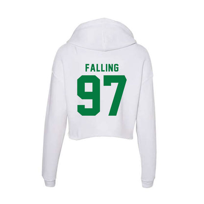 OKBU - NCAA Football : Carter Falling - Women's Crop Fleece Hoodie-1