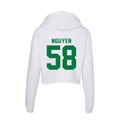 OKBU - NCAA Football : Joseph Nguyen - Women's Crop Fleece Hoodie-1