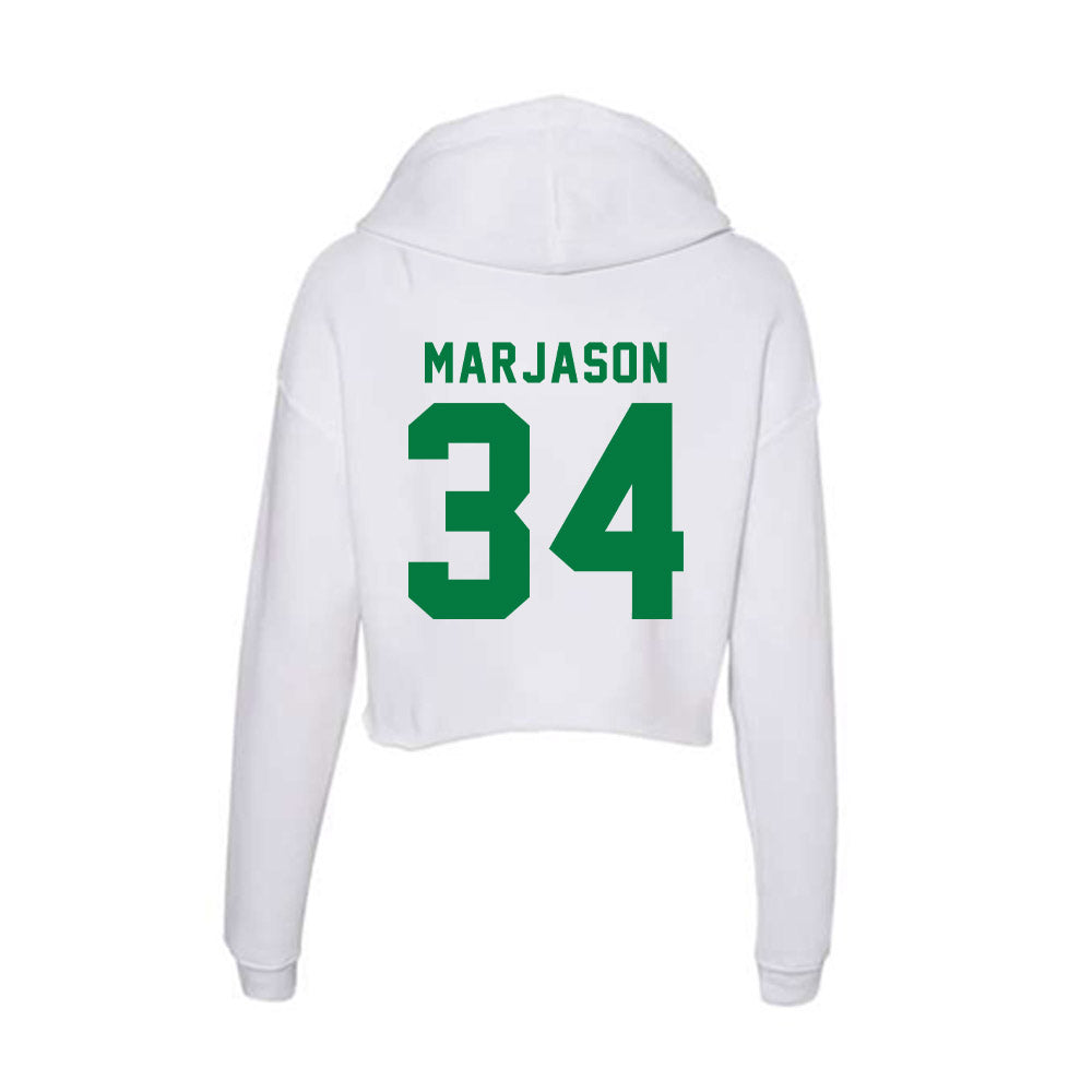 OKBU - NCAA Women's Basketball : Aubrey Marjason - Women's Crop Fleece Hoodie-1