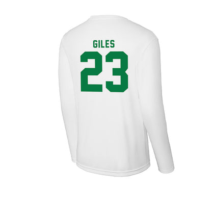 OKBU - NCAA Football : Caleb Giles - Activewear Long Sleeve T-Shirt-1