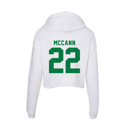 OKBU - NCAA Women's Volleyball : Aubree McCann - Women's Crop Fleece Hoodie-1