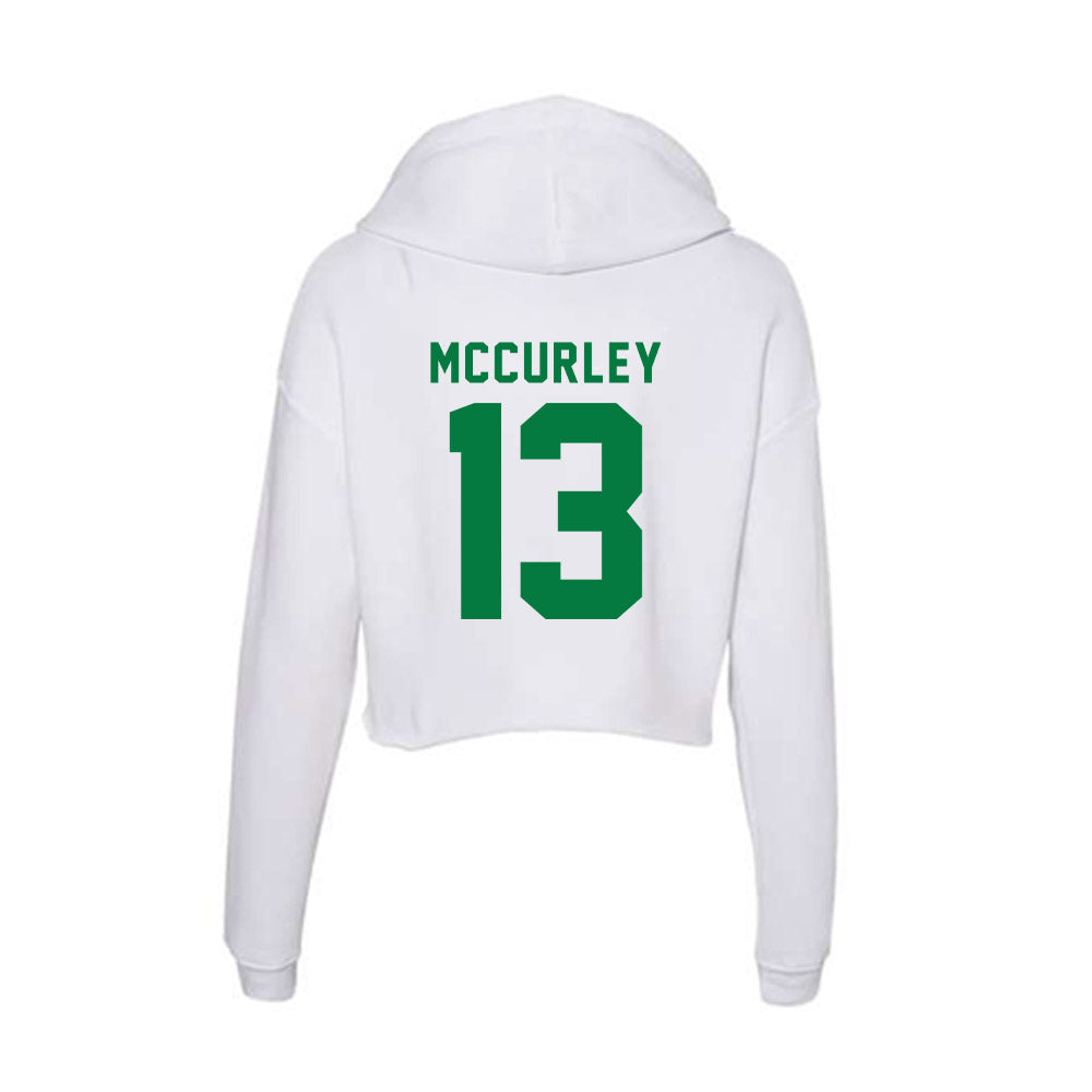 OKBU - NCAA Football : Gavin McCurley - Women's Crop Fleece Hoodie-1