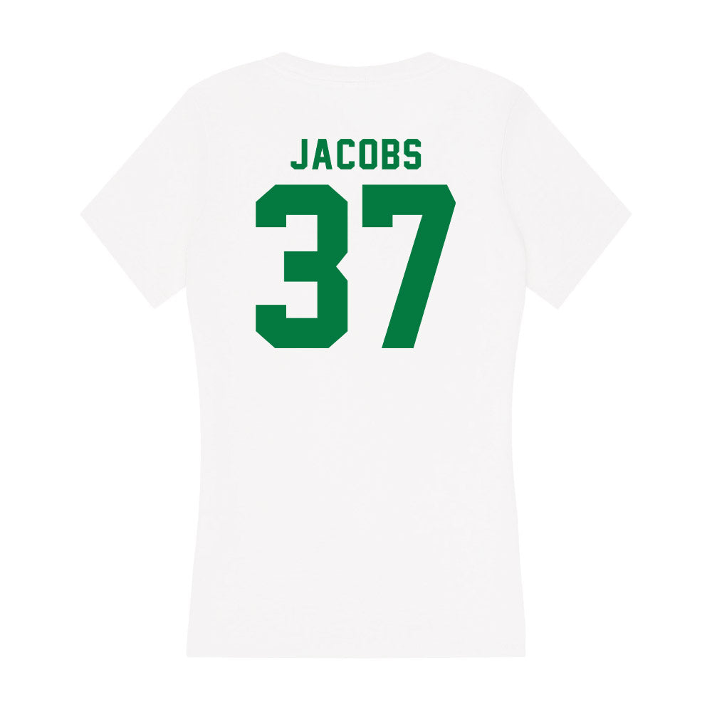 OKBU - NCAA Football : Taylor Jacobs - Women's V-Neck T-Shirt-1