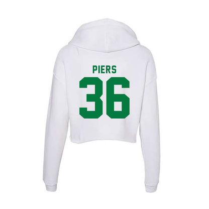 OKBU - NCAA Baseball : David Piers - Women's Crop Fleece Hoodie-1